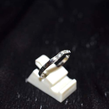 925 Sterling Silver Cubic Zirconia Eternity Band