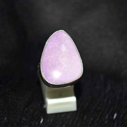 925 Sterling Silver Phosphosiderite Asymmetrical Shield Ring