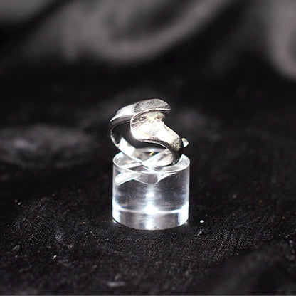 925 Sterling Silver Modern Geometric Design Ring