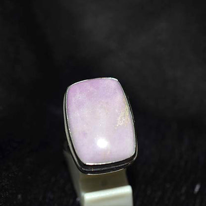 925 Sterling Silver Phosphosiderite Rounded Rectangle Ring